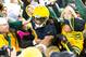 Oct 20, 2013; Green Bay, WI, USA; Green Bay Packers wide receiver Jarrett Boykin (11) during the game against the Cleveland Browns at Lambeau Field. Green Bay won 31-13. Mandatory Credit: Jeff Hanisch-USA TODAY Sports