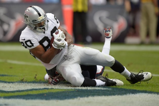 Rod Streater and Denarius Moore's Instant Fantasy Reaction with Matt McGloin