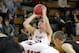 Nov 20, 2012; Grinnell, IA, USA; Grinnell College guard Jack Taylor (3) shoots a free throw during the game against Faith Baptist Bible College at Darby Gymnasium. Taylor set an NCAA basketball record by scoring 138 points in the game. Mandatory Credit: Cory Hall-USA TODAY Sports