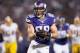MINNEAPOLIS, MN - NOVEMBER 07: John Carlson #89 of the Minnesota Vikings carries the football during the game against the Washington Redskins on November 7, 2013 at Mall of America Field at the Hubert H. Humphrey Metrodome in Minneapolis, Minnesota. (Photo by Hannah Foslien/Getty Images)