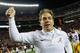 TUSCALOOSA, AL - NOVEMBER 09: Head coach Nick Saban of the Alabama Crimson Tide celebrates their 38-17 win over the LSU Tigers at Bryant-Denny Stadium on November 9, 2013 in Tuscaloosa, Alabama. (Photo by Kevin C. Cox/Getty Images)