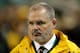 DUBLIN, IRELAND - NOVEMBER 16: Wallabies head coach Ewen McKenzie looks on during the International match between Ireland and Australia at Aviva Stadium on November 16, 2013 in Dublin, Ireland. (Photo by Ian Walton/Getty Images)