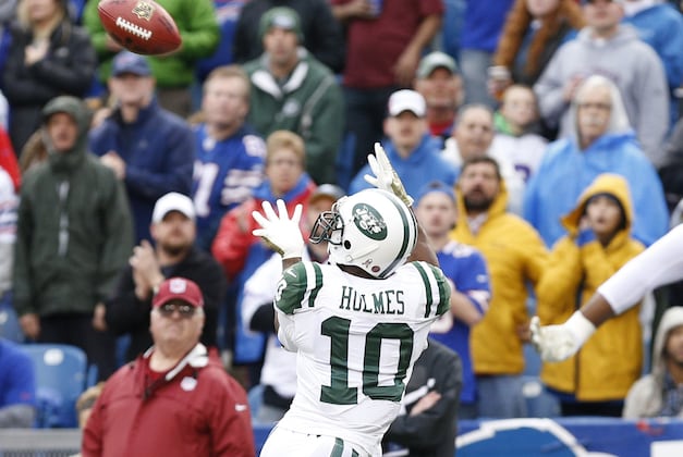 Jets' Santonio Holmes Satisfied with His Personal Performance