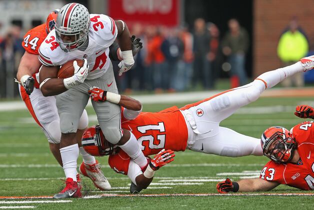 Carlos Hyde, Ryan Shazier Win Big Ten Weekly Awards