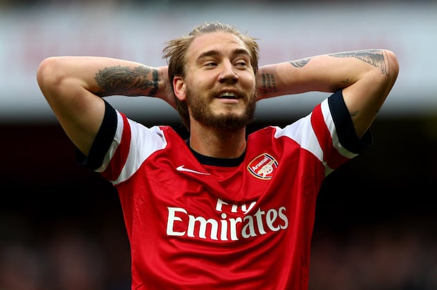 Nicklas Bendtner to Consider Arsenal Exit in January