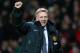 MANCHESTER, ENGLAND - NOVEMBER 10: Manchester United Manager David Moyes celebrates at the end of the Barclays Premier League match between Manchester United and Arsenal at Old Trafford on November 10, 2013 in Manchester, England. (Photo by Alex Livesey/Getty Images)