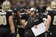 Nov 17, 2013; New Orleans, LA, USA; New Orleans Saints head coach Sean Payton on the sideline between series against the San Francisco 49ers during the first quarter at Mercedes-Benz Superdome. Mandatory Credit: John David Mercer-USA TODAY Sports