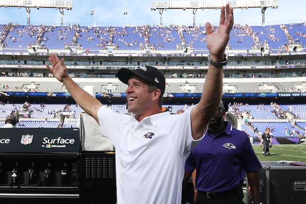 John Harbaugh: 'We're Still in the Hunt'