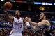 LOS ANGELES, CA - NOVEMBER 18: Chris Paul #3 of the Los Angeles Clippers scores on a layup and is fouled by Kosta Koufos #41 of the Memphis Grizzlies during a 106-102 Grizzlies win at Staples Center on November 18, 2013 in Los Angeles, California. NOTE TO USER: User expressly acknowledges and agrees that, by downloading and or using this Photograph, user is consenting to the terms and condition of the Getty Images License Agreement. (Photo by Harry How/Getty Images)