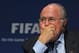 ZURICH, SWITZERLAND - OCTOBER 21: FIFA president, Sepp Blatter looks on during a press conference held after the FIFA Executive Committee Meeting at the FIFA headquarters on October 21, 2011 in Zurich, Switzerland. During this third meeting of the year, held on two days, the FIFA Executive Committee has approved the match schedules for the FIFA Confederations Cup Brazil 2013 and the 2014 FIFA World Cup Brazil. (Photo by Harold Cunningham/Getty Images)