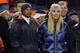 DENVER, CO - NOVEMBER 17: Tiger Woods and Lindsey Vonn attend the game between the Denver Broncos and the Kansas City Chiefs at Sports Authority Field at Mile High on November 17, 2013 in Denver, Colorado. (Photo by Justin Edmonds/Getty Images)