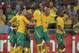 JOHANNESBURG, SOUTH AFRICA - NOVEMBER 19: South Africa celebrates the goal of Bernard Parker during the International friendly match between South Africa and Spain at Soccer City Stadium on November 19, 2013 in Johannesburg, South Africa. (Photo by Duif du Toit/Gallo Images/Getty Images)