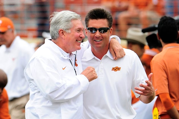 Mike Gundy Thinks SI Report on OK State Has Helped Cowboys' Recruiting, Program