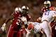 COLUMBIA, SC - NOVEMBER 16: Mike Davis #28 of the South Carolina Gamecocks runs with the ball during their game against the Florida Gators at Williams-Brice Stadium on November 16, 2013 in Columbia, South Carolina. (Photo by Streeter Lecka/Getty Images)