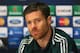 MANCHESTER, ENGLAND - MARCH 04: Xabi Alonso of Real Madrid faces the media during a press conference at Old Trafford on March 4, 2013 in Manchester, England. (Photo by Alex Livesey/Getty Images)