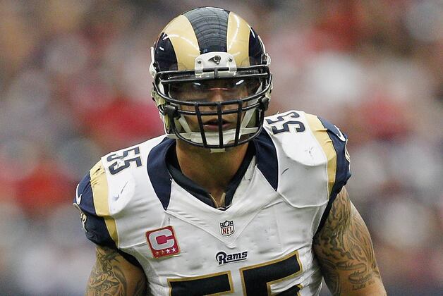Laurinaitis Remains Defensive Centerpiece for Rams
