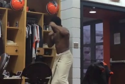 Browns Prank T.J. Ward with Fake Rat in His Locker