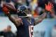CHICAGO, IL - NOVEMBER 10: Brandon Marshall #15 of the Chicago Bears celebrates a touchdown catch against the Detroit Lions at Soldier Field on November 10, 2013 in Chicago, Illinois. The Lions defeated the Bears 21-19. (Photo by Jonathan Daniel/Getty Images)