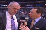 Watch: Carlisle Pulls a 'Popovich' During In-Game Interview