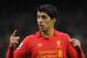 LIVERPOOL, ENGLAND - OCTOBER 28: Luis Suarez of Liverpool reacts during the Barclays Premier League match between Everton and Liverpool at Goodison Park on October 28, 2012 in Liverpool, England. (Photo by Chris Brunskill/Getty Images)