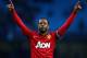 MANCHESTER, ENGLAND - DECEMBER 09: Patrice Evra of Manchester United celebrates at the end of the Barclays Premier League match between Manchester City and Manchester United at Etihad Stadium on December 9, 2012 in Manchester, England. (Photo by Clive Mason/Getty Images)