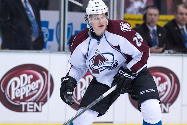 Nathan MacKinnon Dazzling Avs Teammates, Including Host J.S. Giguere