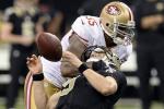Ahmad Brooks Fined $15,750 for Hit on Drew Brees 