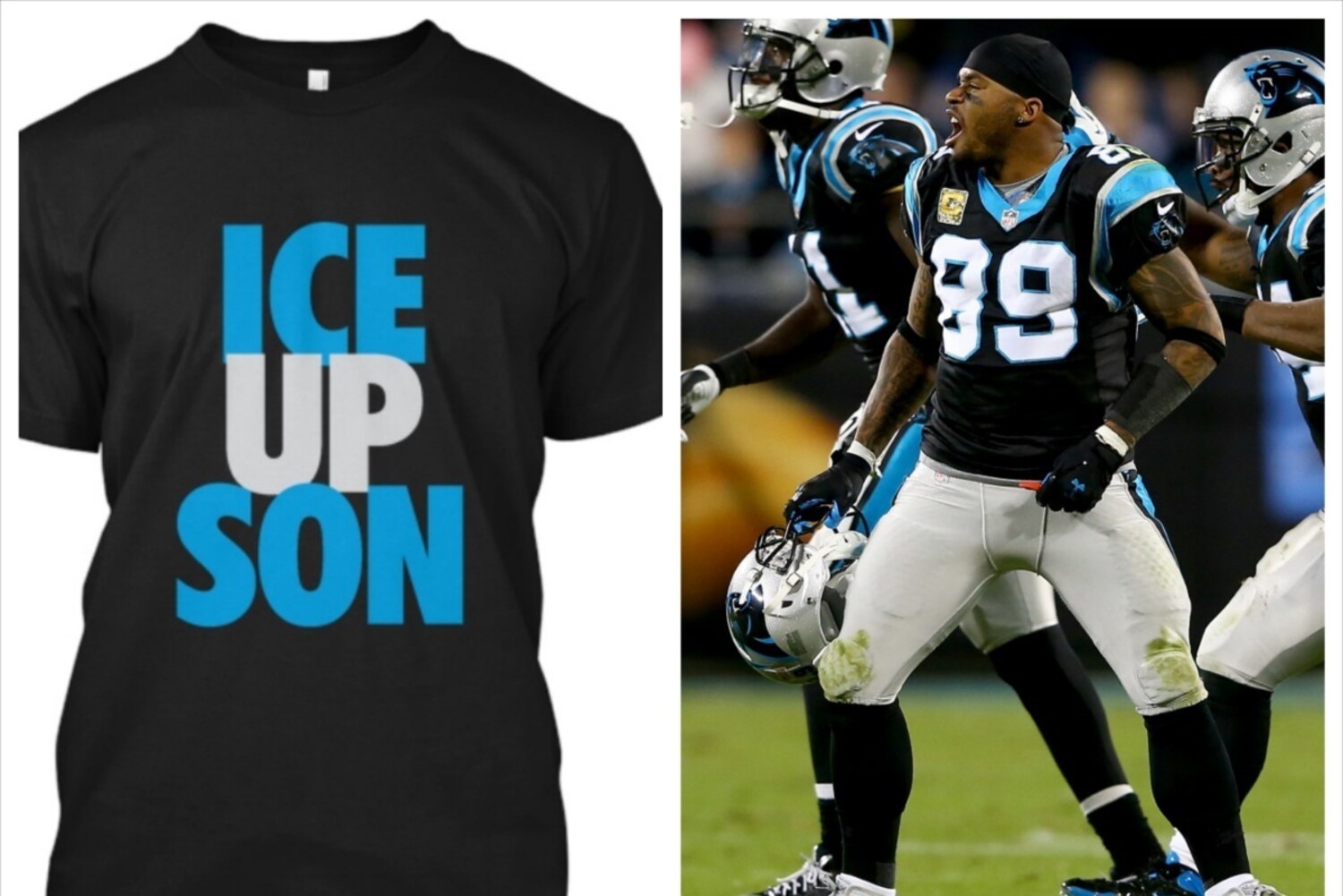 Panthers WR Steve Smith's 'Ice Up Son' Phrase Is Now a T ...