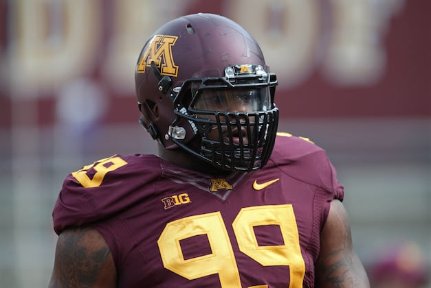 Linemen Preparing to Face Gophers' 'Freakish' Ra'Shede Hageman