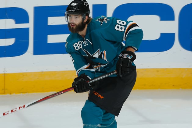 San Jose Sharks Expect Forward Brent Burns in Lineup Thursday Night