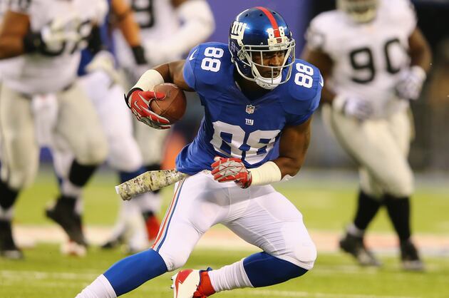 Hakeem Nicks Has Abdominal Strain, but Expects to Play on Sunday vs. Dallas