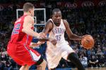 Durant, Thunder Take Care of Clippers 105-91