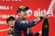 Sebastian Vettel celebrates winning the 2013 Indian Grand Prix and his fourth straight world championship.