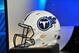 Nov 14, 2013; Nashville, TN, USA; Tennessee Titans helmet on the sideline prior to the game against the Indianapolis Colts at LP Field. Mandatory Credit: Jim Brown-USA TODAY Sports