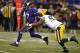 Christian Ponder ran for a touchdown in the last meeting between the Vikings and Packers.