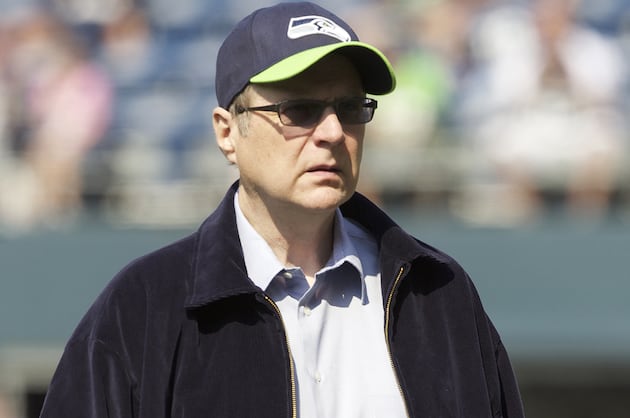 Seahawks Owner Allen to Fund Brain Injury Research
