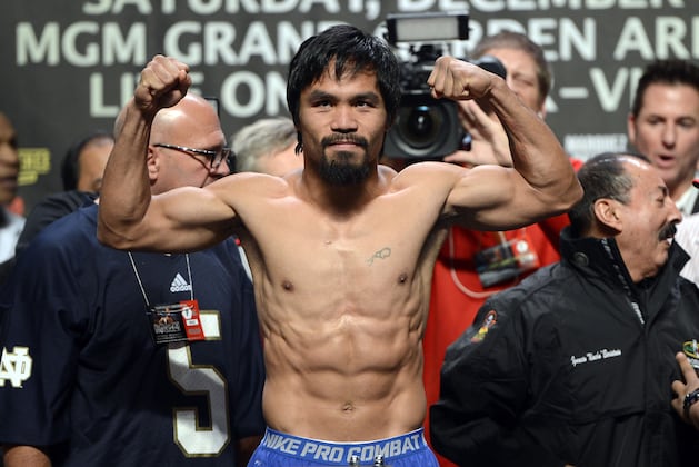 Manny Pacquiao's Net Worth Makes Saturday's Purse a Drop in the Bucket