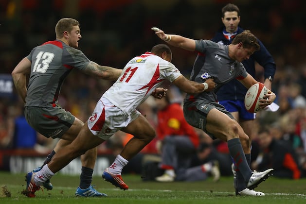 Wales 17-7 Tonga: IRB Nominee Leigh Halfpenny Boots Welsh to Victory