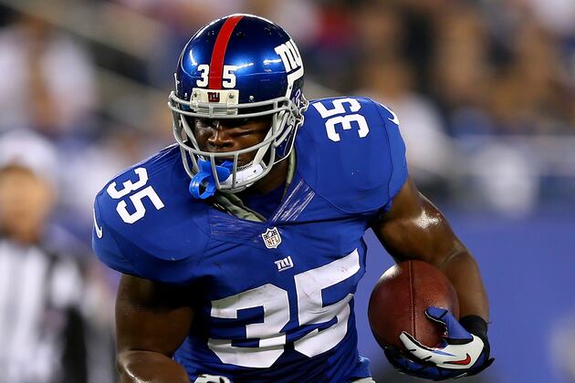 Brown Hopes Giants Backfield Gets Hot in the Cold