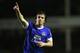 LIVERPOOL, ENGLAND - JANUARY 30: Leighton Baines of Everton celebrates after scoring the first goal during the Barclays Premier League match between Everton and West Bromwich Albion at Goodison Park on January 30, 2013 in Liverpool, England. (Photo by Clive Brunskill/Getty Images)