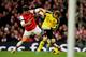 LONDON, ENGLAND - NOVEMBER 23: Goalkeeper Artur Boruc of Southampton loses the ball to Olivier Giroud of Arsenal leading to the opening goal during the Barclays Premier League match between Arsenal and Southampton at Emirates Stadium on November 23, 2013 in London, England. (Photo by Clive Rose/Getty Images)