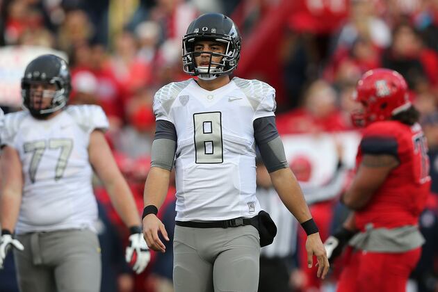 If Marcus Mariota's Heisman Hopes Weren't Dead Already, Arizona Left No Doubt