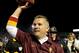 PASADENA, CA - NOVEMBER 23: Head coach Todd Graham of the Arizona State Sun Devils reacts after a 38-33 win over the UCLA Bruins at Rose Bowl on November 23, 2013 in Pasadena, California. (Photo by Harry How/Getty Images)