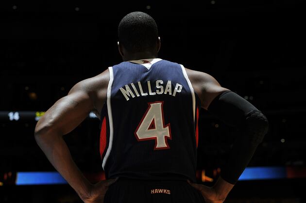 Paul Millsap Dunks Hard on Jared Sullinger