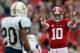 TUSCALOOSA, AL - NOVEMBER 23: AJ McCarron #10 of the Alabama Crimson Tide calls out to his offense against the Chattanooga Mocs at Bryant-Denny Stadium on November 23, 2013 in Tuscaloosa, Alabama. (Photo by Kevin C. Cox/Getty Images)