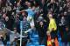 MANCHESTER, ENGLAND - NOVEMBER 24: Jesus Navas of Manchester City celebrates scoring the opening goal during the Barclays Premier League match between Manchester City and Tottenham Hotspur at Etihad Stadium on November 24, 2013 in Manchester, England. (Photo by Alex Livesey/Getty Images)