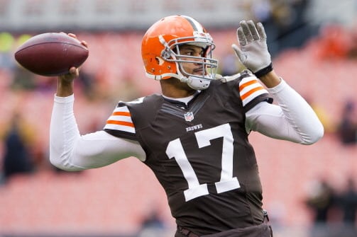 Jason Campbell out for Rest of Game vs. Steelers; Brandon Weeden Replaces
