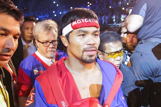 Pacquiao: I'm Willing to Fight Mayweather