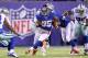 Nov 24, 2013; East Rutherford, NJ, USA; New York Giants running back Andre Brown (35) runs the ball against the Dallas Cowboys during the second quarter of a game at MetLife Stadium. Mandatory Credit: Brad Penner-USA TODAY Sports