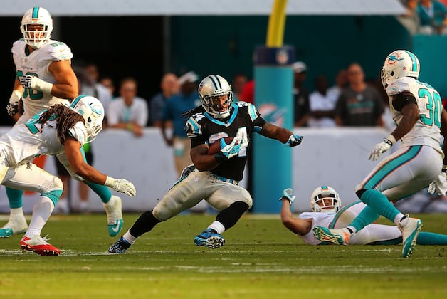 Dolphins Can't Run Ball, Can't Stop Run vs. Panthers